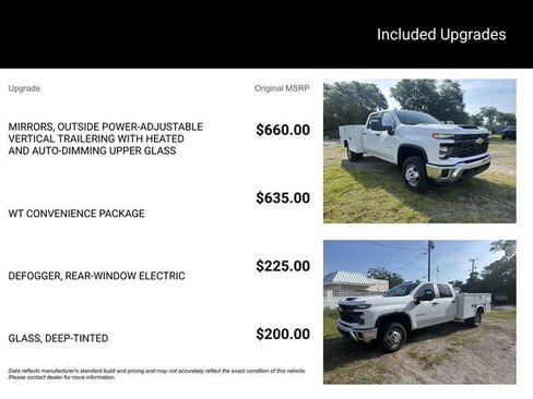 New 2025 Chevrolet Silverado 3500 W/T w/ WT Convenience Package AWD/4WD image 14