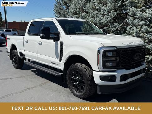 Used 2025 Ford F350 Lariat w/ Black Appearance Package AWD/4WD image 12