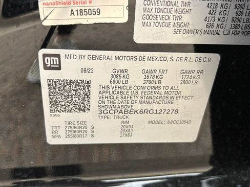 Used 2024 Chevrolet Silverado 1500 Custom w/ LPO, Dark Essentials Package image 14