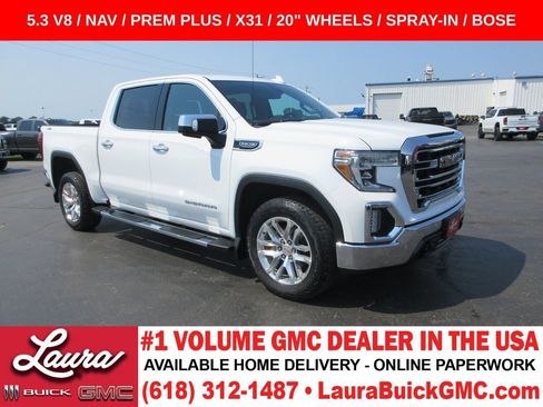Used 2019 GMC Sierra 1500 SLT w/ SLT Premium Plus Package AWD/4WD image 1