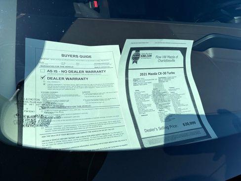 Used 2021 MAZDA CX-30 2.5 Turbo w/ Premium Package image 33