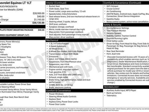 Certified 2019 Chevrolet Equinox LT image 12