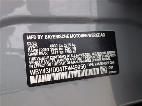 New 2026 BMW i4 xDrive40i AWD/4WD image 18