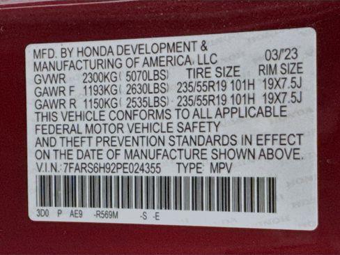 Certified 2023 Honda CR-V Sport Touring image 33