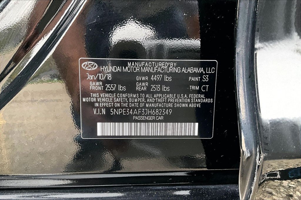 Used 2018 Hyundai Sonata Sport w/ Winter Weather Package FWD image 34