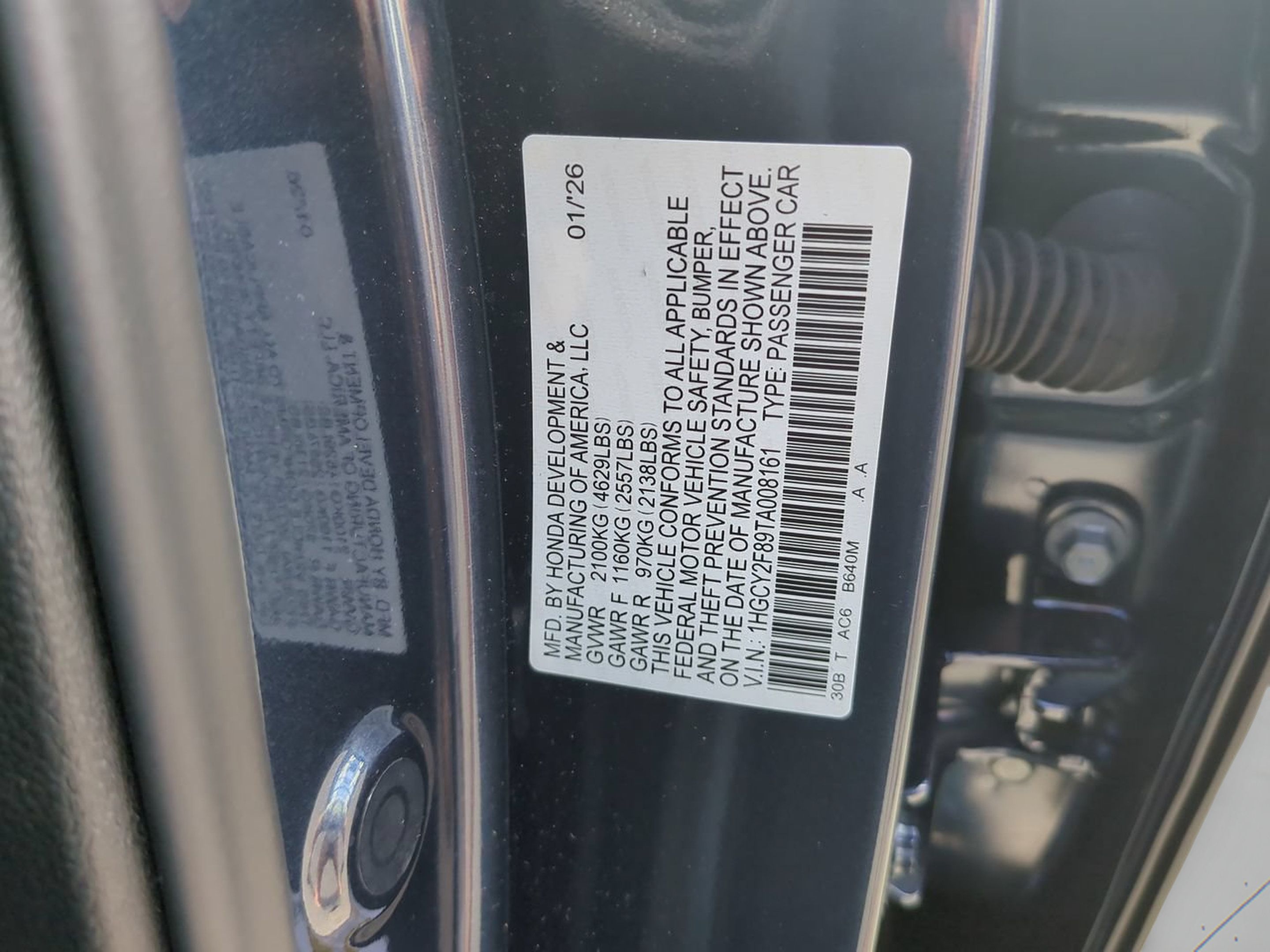 Used 2026 Honda Accord Touring image 24