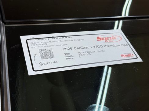 New 2026 Cadillac Lyriq Premium Sport image 55