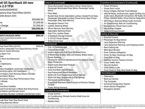 Certified 2025 Audi Q5 Premium w/ Convenience Package image 3