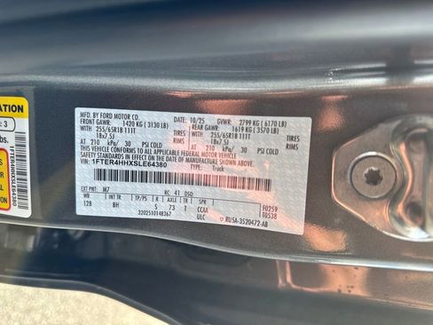 New 2025 Ford Ranger XLT w/ Equipment Group 301A High image 29