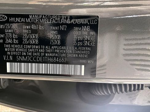 Certified 2026 Hyundai Tucson SEL AWD/4WD image 34