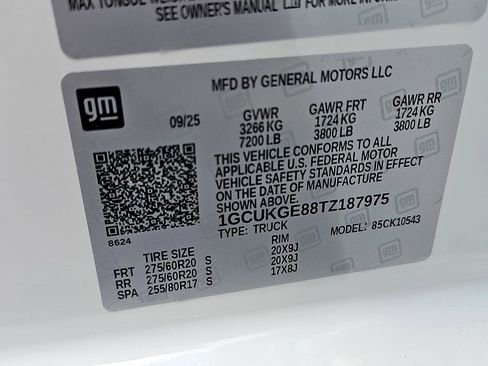 New 2026 Chevrolet Silverado 1500 LTZ image 23