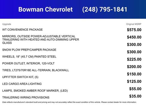 New 2026 Chevrolet Silverado 2500 W/T w/ WT Convenience Package image 4