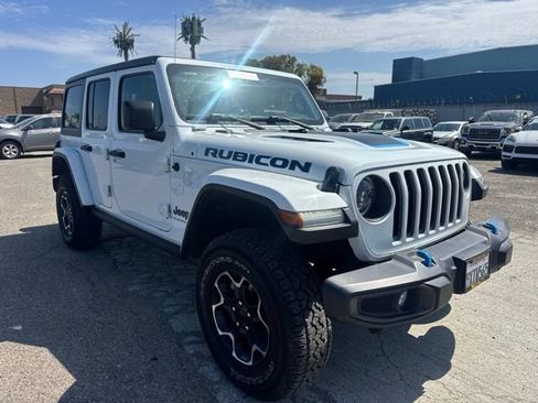 Used 2023 Jeep Wrangler Unlimited Rubicon 4xe AWD/4WD image 3