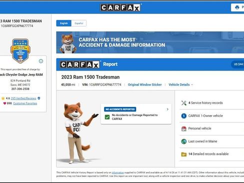 Used 2023 RAM 1500 Tradesman w/ Warlock PACKAGE image 12