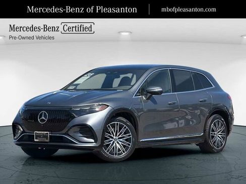 Used 2023 Mercedes-Benz EQS 580 4MATIC SUV image 1