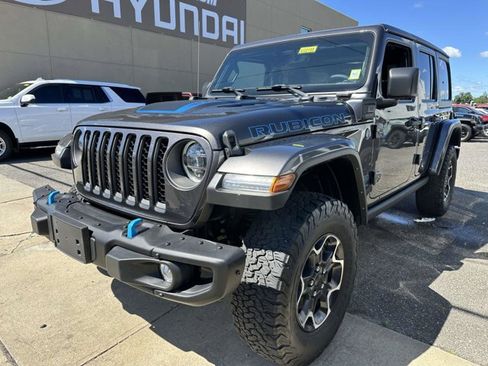Used 2023 Jeep Wrangler Unlimited Rubicon 4xe w/ Steel Bumper Group AWD/4WD image 6