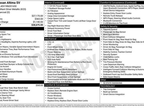 Used 2024 Nissan Altima 2.5 SV image 47
