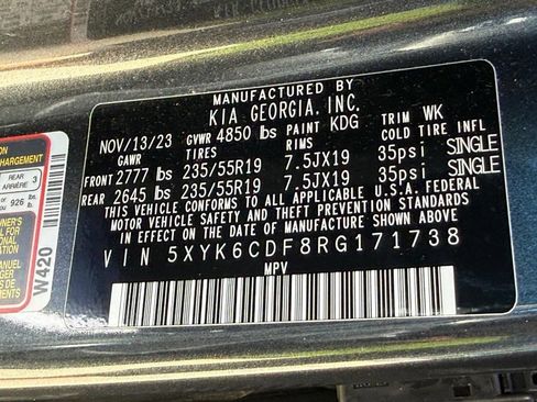 Used 2024 Kia Sportage X-Line w/ X-Line Premium Package AWD/4WD image 30
