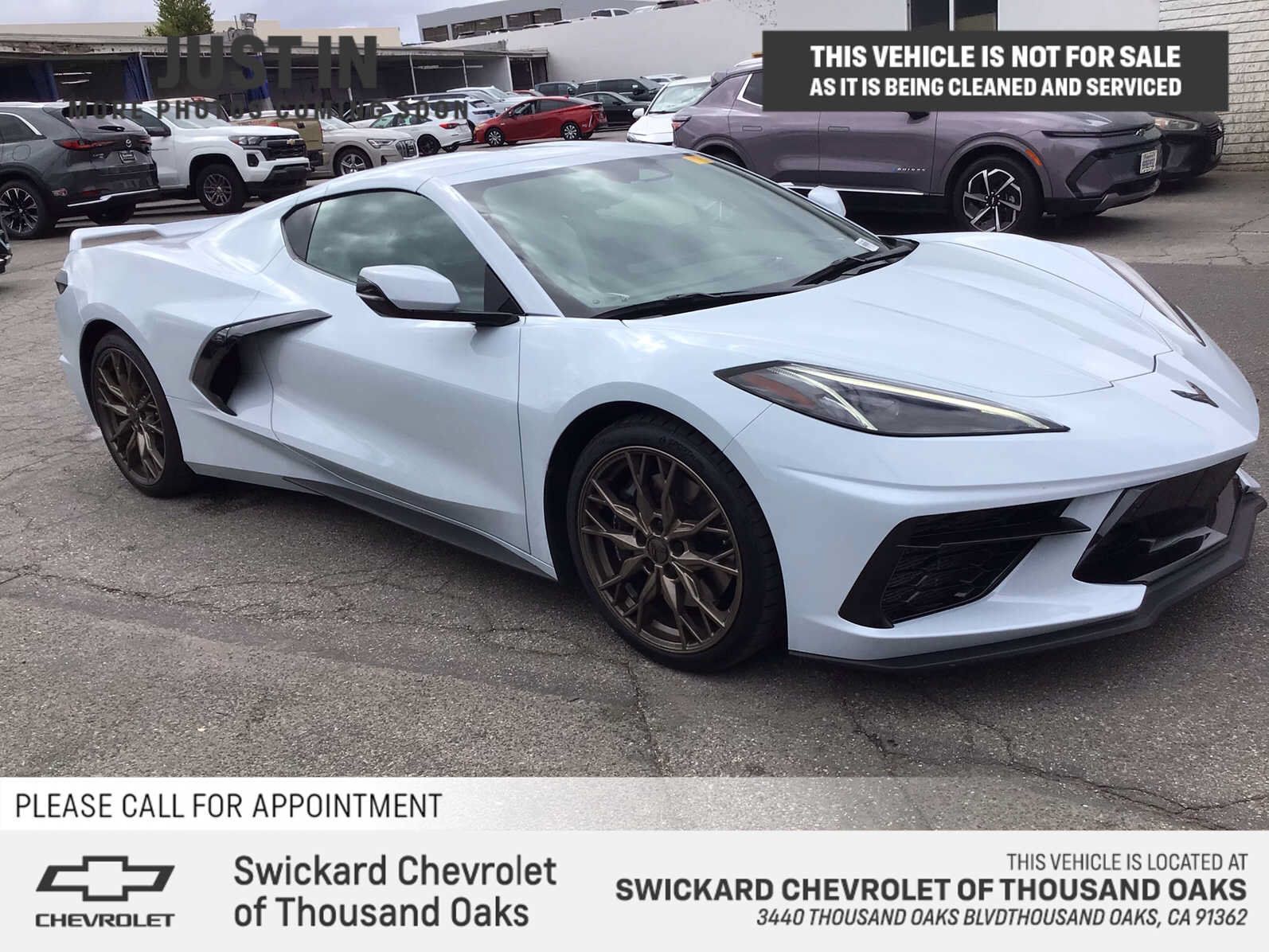 Used 2024 Chevrolet Corvette Stingray Preferred Cpe w/ Z51 Performance Package RWD image 1
