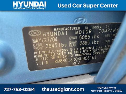 Used 2004 Hyundai Santa Fe GLS image 10