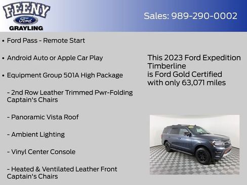 Certified 2023 Ford Expedition Timberline image 9