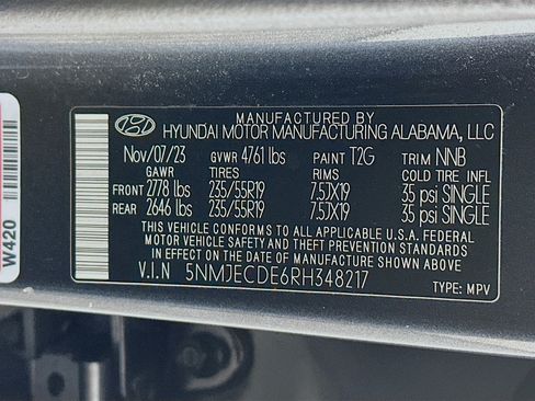 Used 2024 Hyundai Tucson Limited image 12