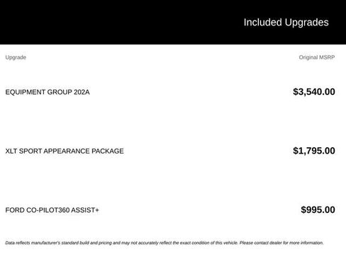 Certified 2022 Ford Explorer XLT w/ Equipment Group 202A AWD/4WD image 6