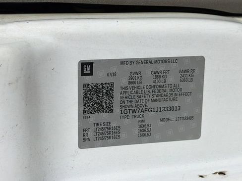 Used 2018 GMC Savana 2500 w/ Driver Convenience Package RWD image 30