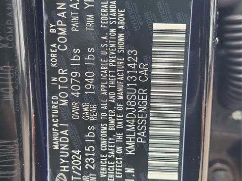 Certified 2025 Hyundai Elantra Blue image 5