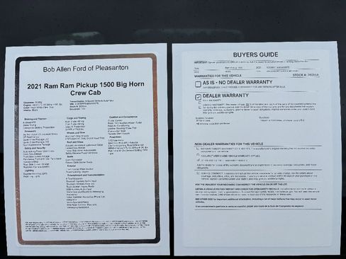 Used 2021 RAM 1500 Big Horn AWD/4WD image 21