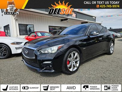 Used 2017 INFINITI Q50 Red Sport 400