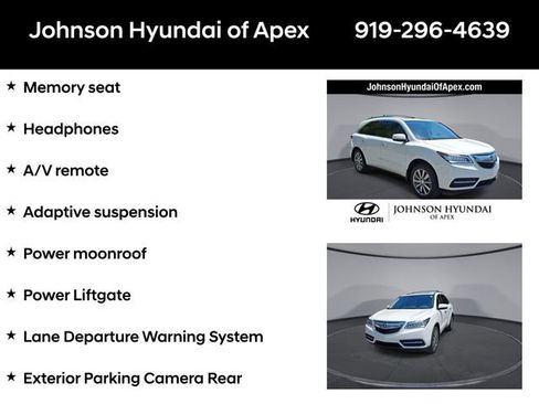 Used 2015 Acura MDX SH-AWD w/ Advance Package image 12