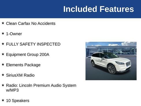 Used 2022 Lincoln Corsair Reserve w/ Elements Package FWD image 5