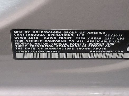 Used 2017 Volkswagen Passat 1.8T SE w/ SE Lighting Package FWD image 33