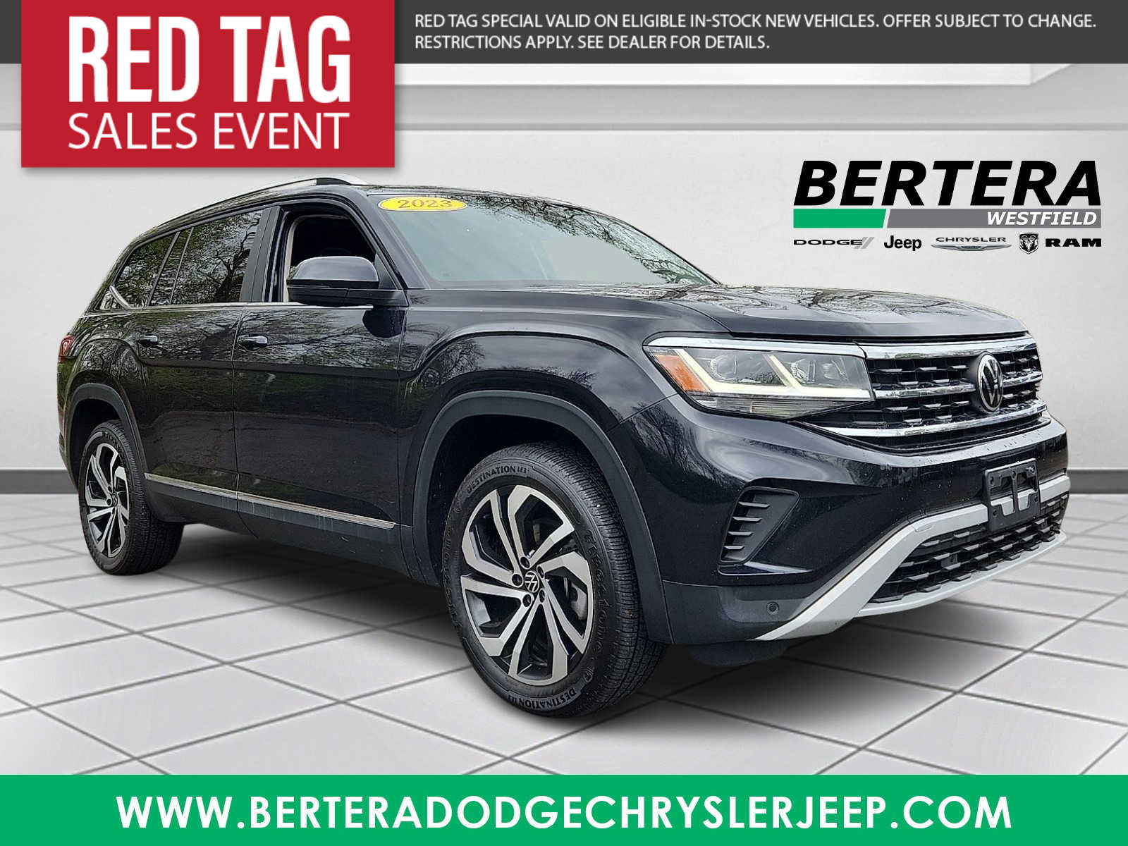 Used 2023 Volkswagen Atlas SEL AWD/4WD image 1