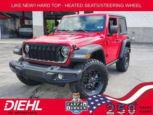 Used 2025 Jeep Wrangler Sport AWD/4WD image 1