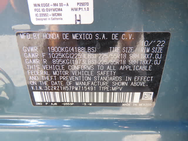 Certified 2023 Honda HR-V Sport image 25