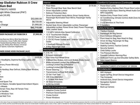 New 2026 Jeep Gladiator Rubicon image 29