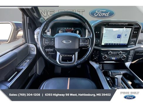 Certified 2022 Ford F150 Platinum w/ Equipment Group 701A High AWD/4WD image 5