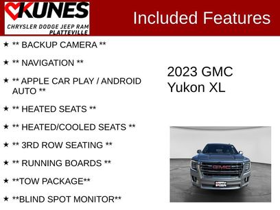 Used 2023 GMC Yukon XL SLT w/ SLT Premium Package