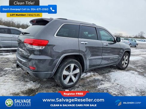 Used 2014 Jeep Grand Cherokee Overland w/ Advanced Technology Group image 4
