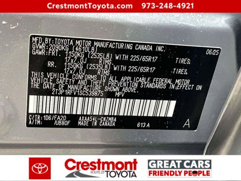 Certified 2025 Toyota RAV4 XLE image 16