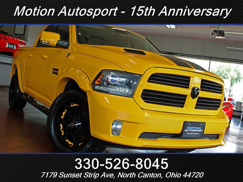 Used 2016 RAM 1500 Sport w/ Stinger Yellow Sport Package AWD/4WD image 43