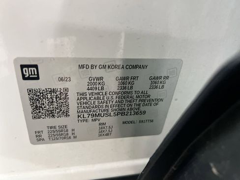 Used 2023 Chevrolet TrailBlazer RS w/ Sun and Liftgate Package AWD/4WD image 28