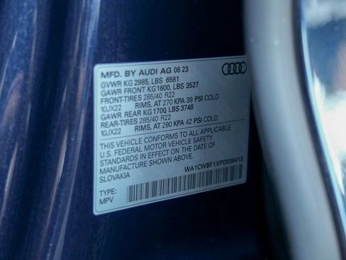 Used 2023 Audi SQ8 Prestige w/ Prestige Package AWD/4WD image 64
