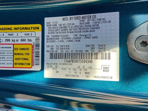 New 2026 Ford Mustang Coupe image 16