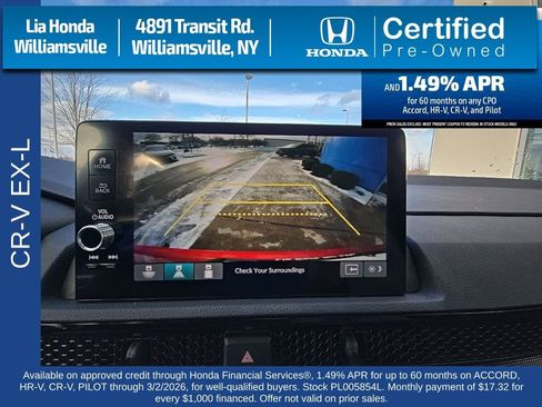 Certified 2023 Honda CR-V EX-L image 21