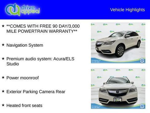 Used 2016 Acura MDX SH-AWD w/ Technology Package image 12