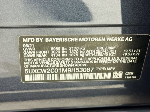 Used 2021 BMW X7 xDrive40i w/ Premium Package 2 AWD/4WD image 33