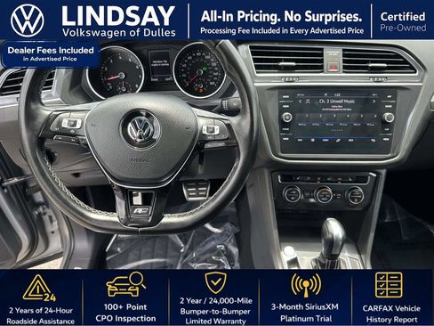 Used 2021 Volkswagen Tiguan SE R-Line w/ 3rd Row Seat Package AWD/4WD image 11